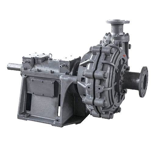 BBP heavy-duty slurry pump reference showing a bare-shaft pump assembly.