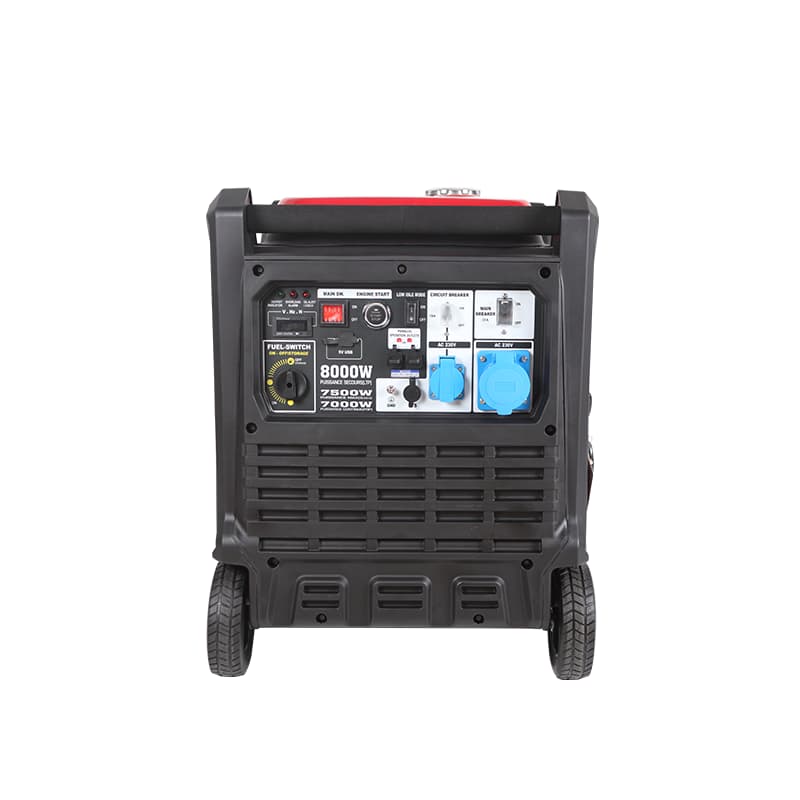 SENCI SC8000i gallery control-panel reference; sockets and markings depend on market configuration.