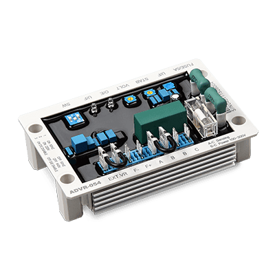 Kutai ADVR-054 regulator module with terminals, circuit board and heat sink. Reference equipment photograph.