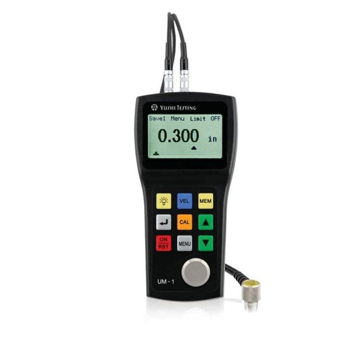 YUSHI UM-1 ultrasonic thickness gauge with probe