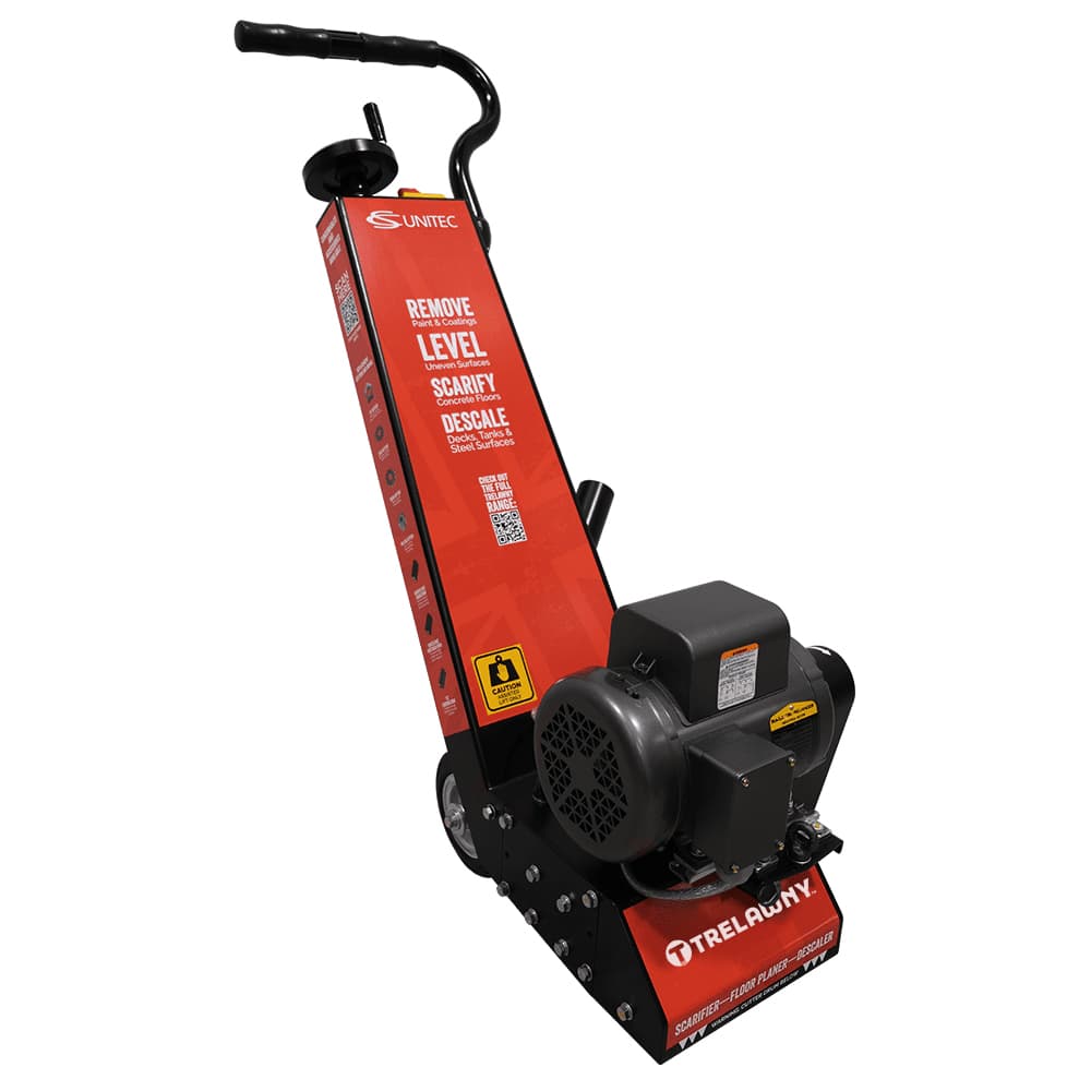 CS Unitec TFP200 walk-behind electric concrete scarifier reference.