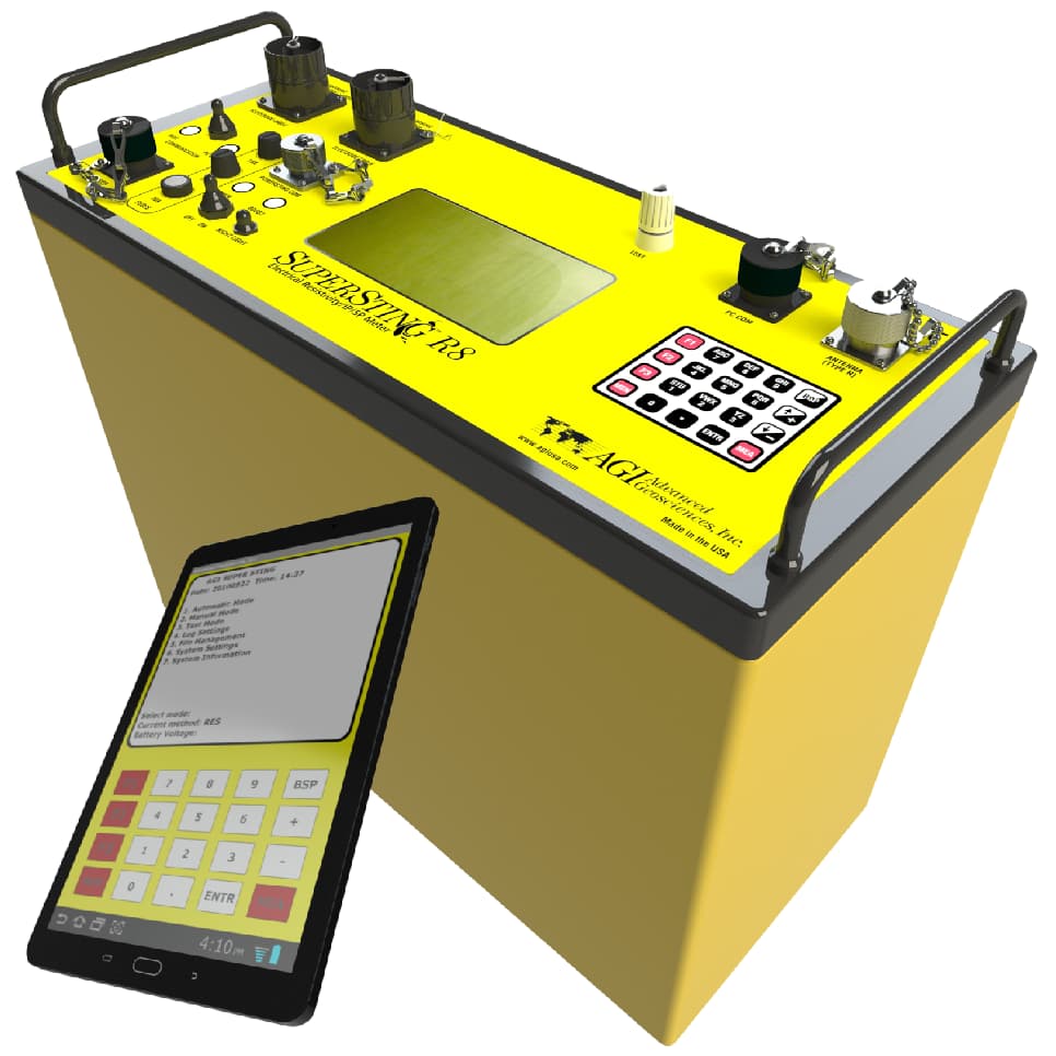 AGI SuperSting Wi-Fi R8 Resistivity and IP System