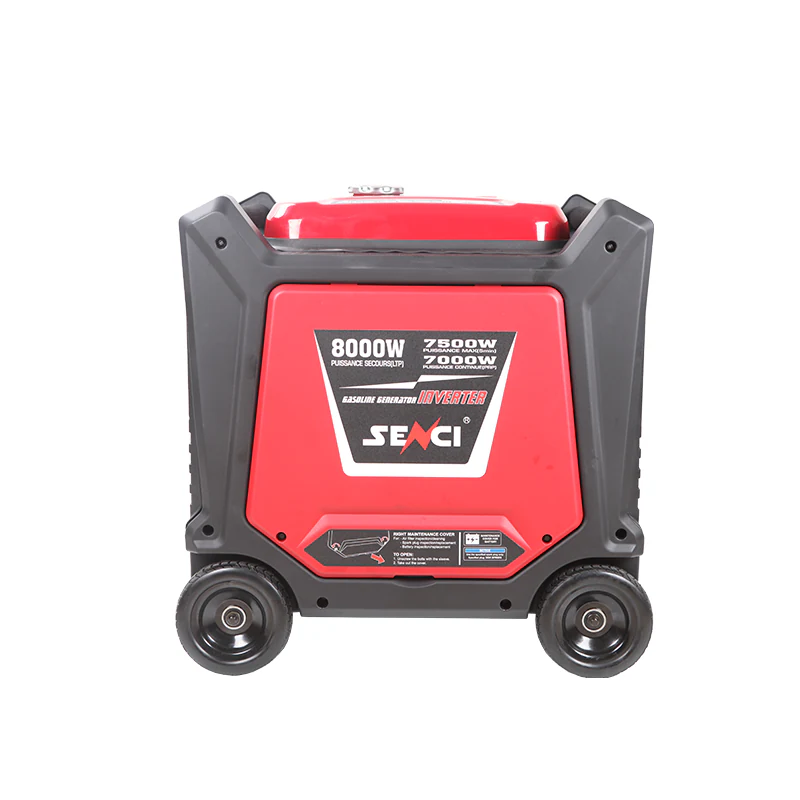 SC8000i gallery side view with original regional power markings retained.