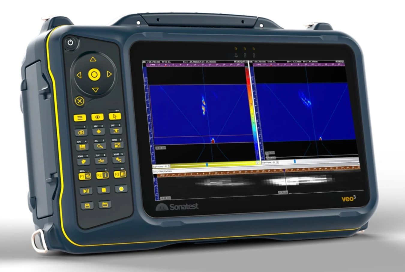 Manufacturer Veo3 TFMi screen illustration; an interface example, not a result for the buyer's component.
