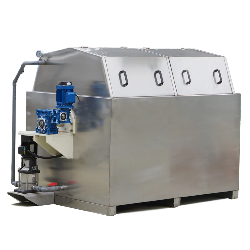 eWater drum-filter product-page photograph; ED-316L family reference, exact pictured model unconfirmed.