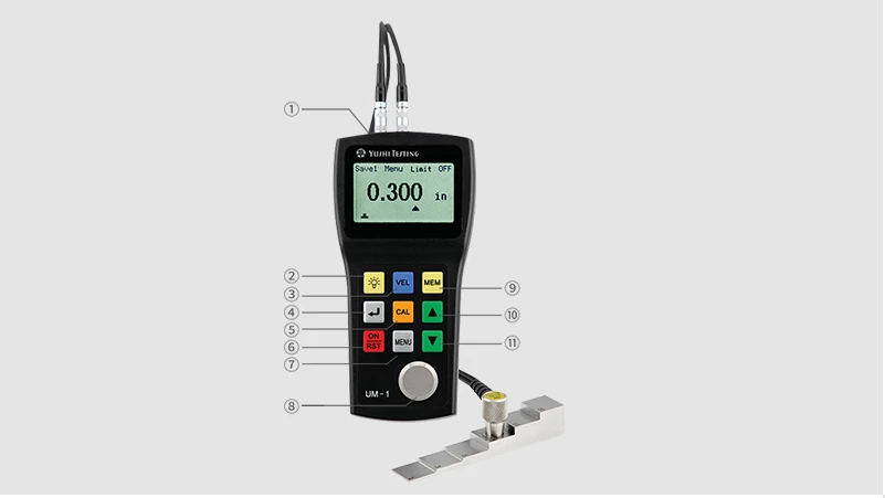 UM-1-series control and connection illustration from YUSHI; series reference.