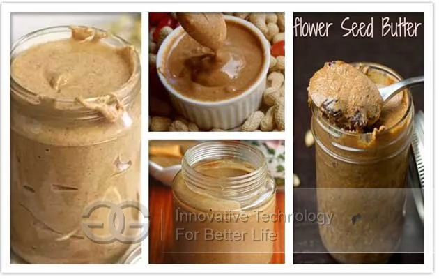 Manufacturer food-paste application collage; output reference, not a measured GGJMS-130 production result.