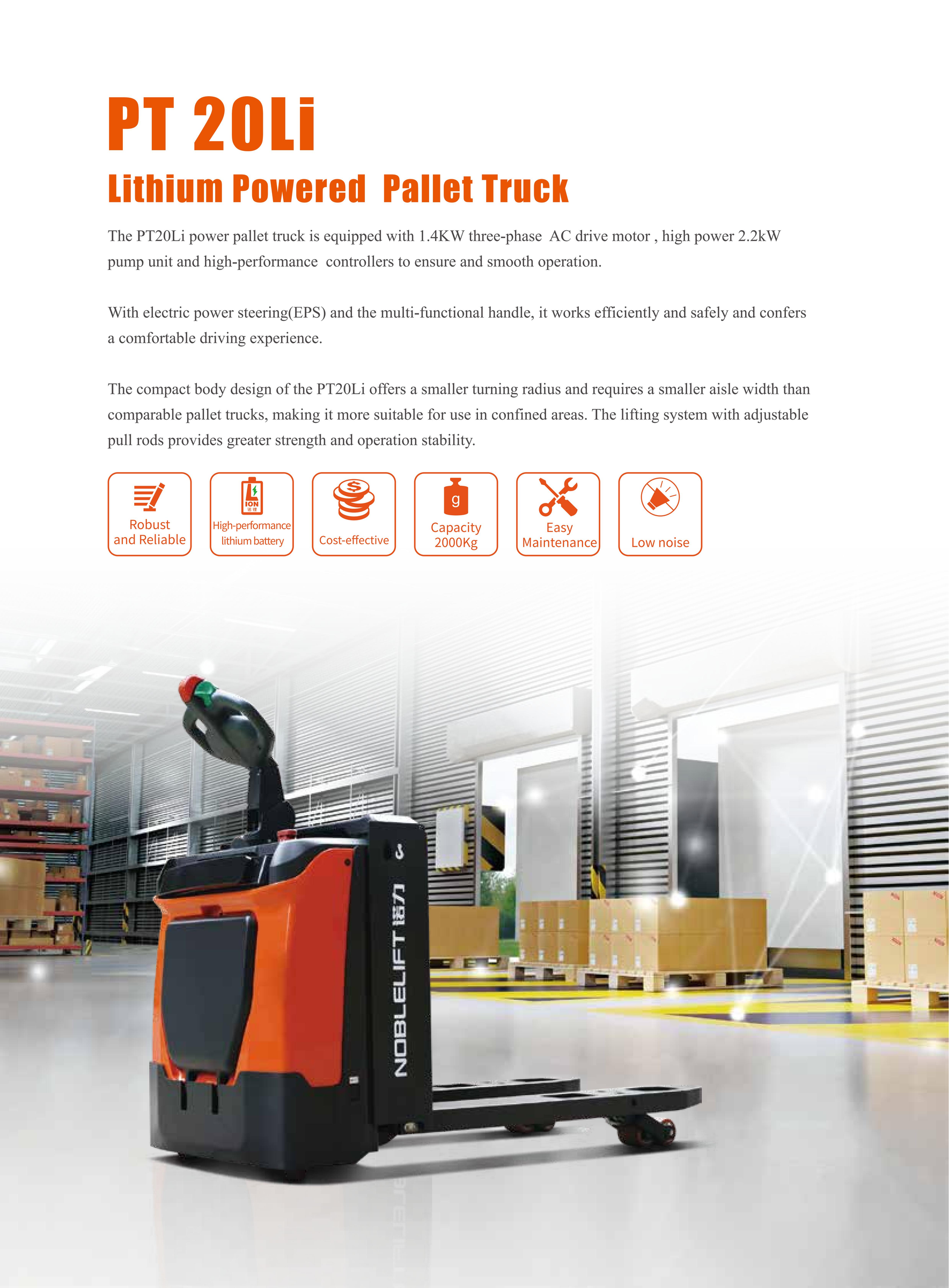 Official PT20Li product and drive-feature board; confirm the supplied configuration.