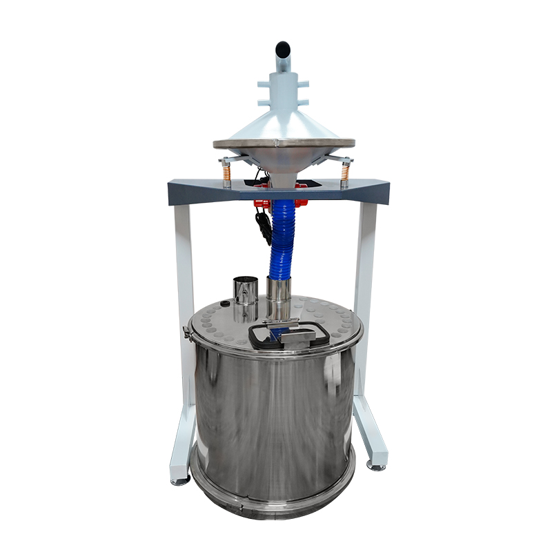 COLO-3000-R product reference; example of a coating-powder screening and feed assembly.