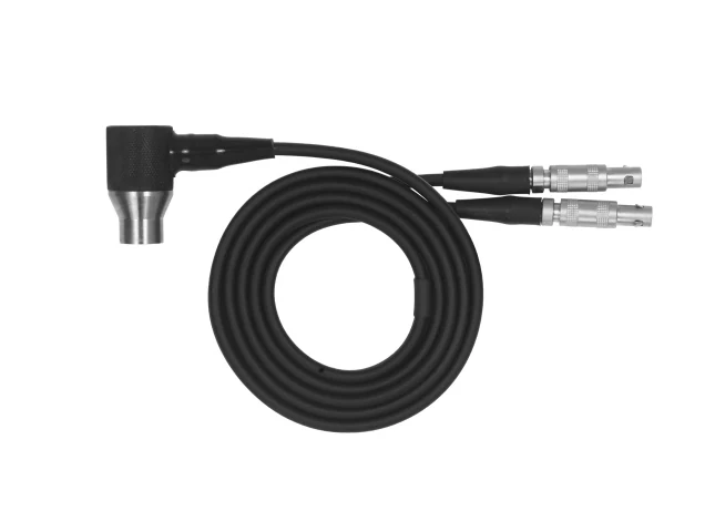 Ultrasonic probe photograph from the same LANDTEK catalog; confirm the ordered probe specification.